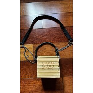 Feng Chen Wang SQUARE SMALL BAMBOO BAG